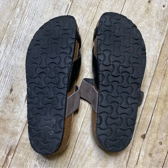 Noat Women’s Fresno Leather Sandal Adjustable Buckle Toe Loop - Picture 5 of 11